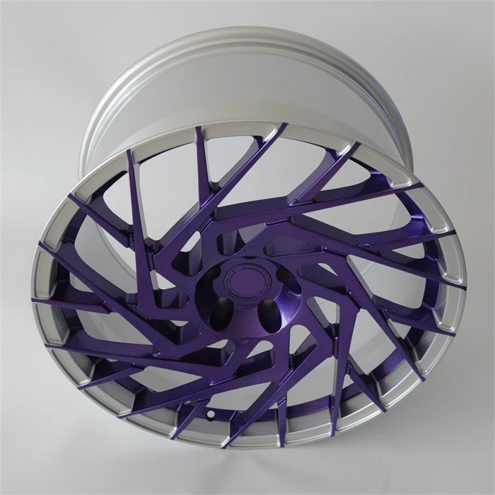 20inch Silver And Purple Forged Car Wheel For BMW