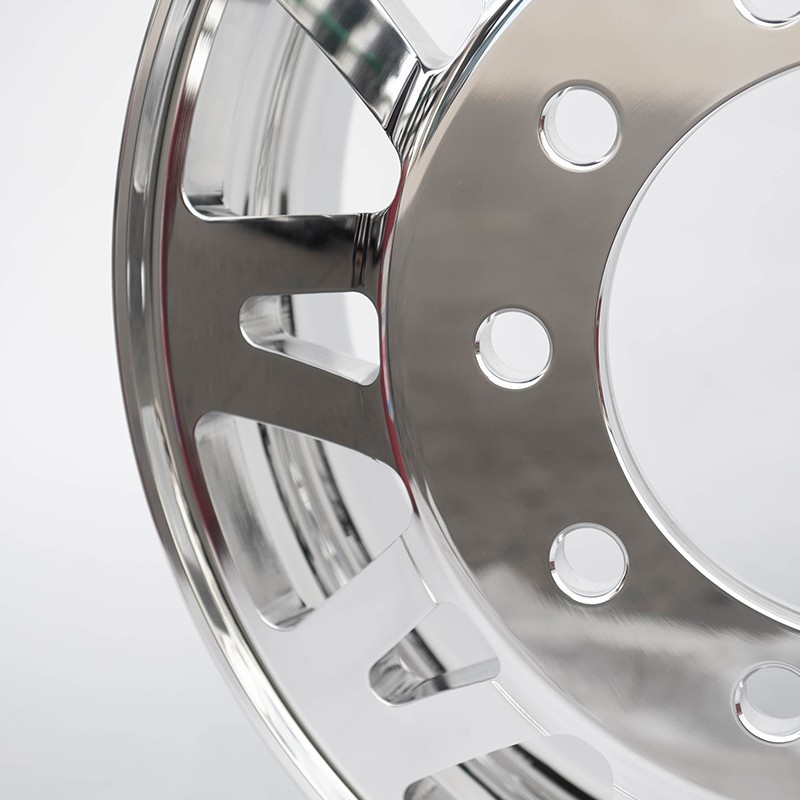 24x8.25 Forged Aluminum Truck Wheels factory