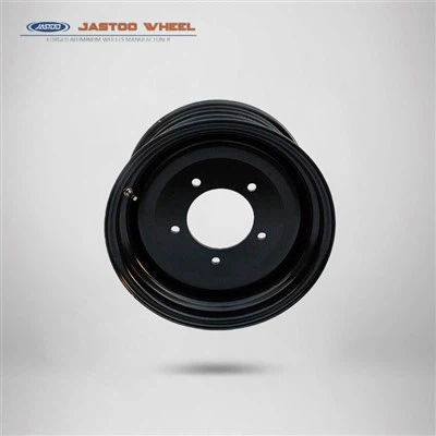 17x9 Siyah Çelik Ticari Kamyon Jantları